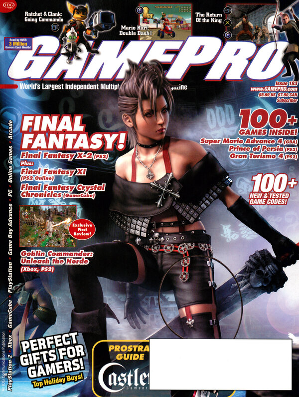 GamePro Issue 183 (December 2003) cover